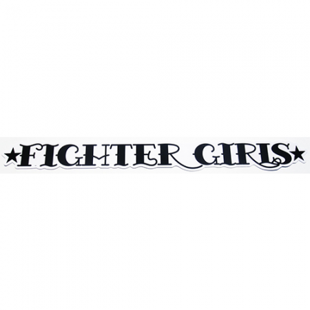 women’s MMA sticker