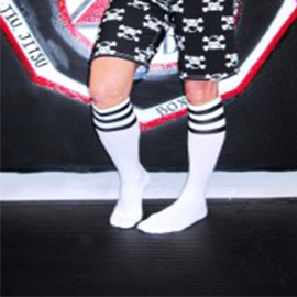 American Apparel Stripe Knee High Sock - Fighter Girls®