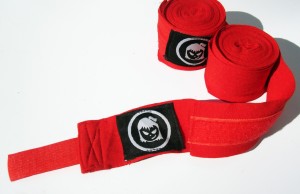 Hand wrap for women red