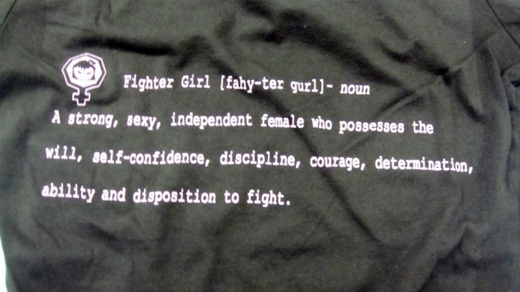 Definition of a Fighter Girl T-Shirt - Fighter Girls®